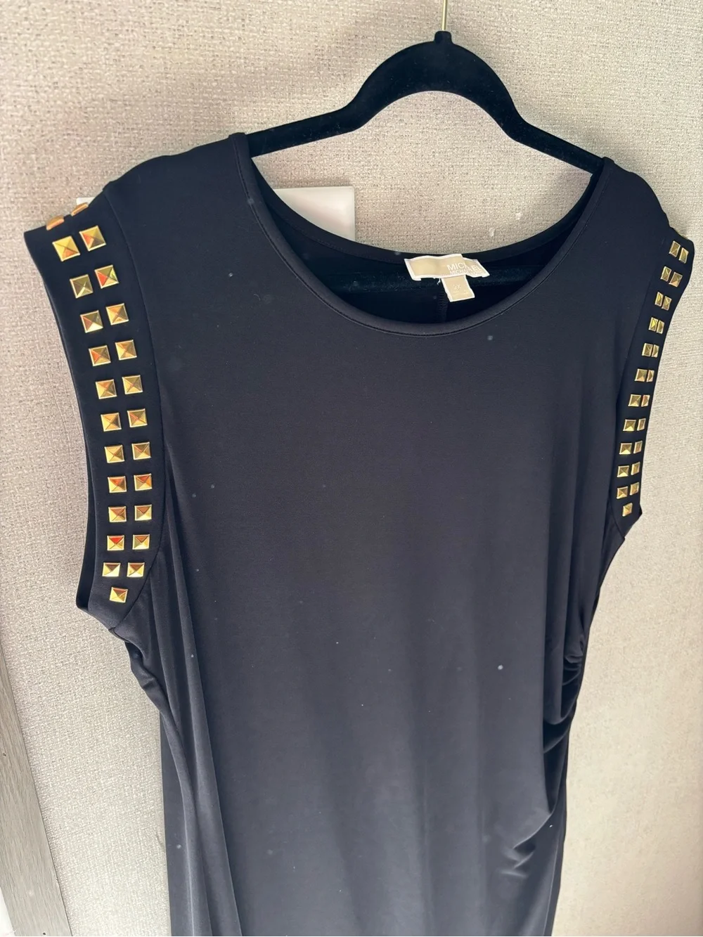 MICHAEL Michael Kors Studded Matte Jersey Dress
